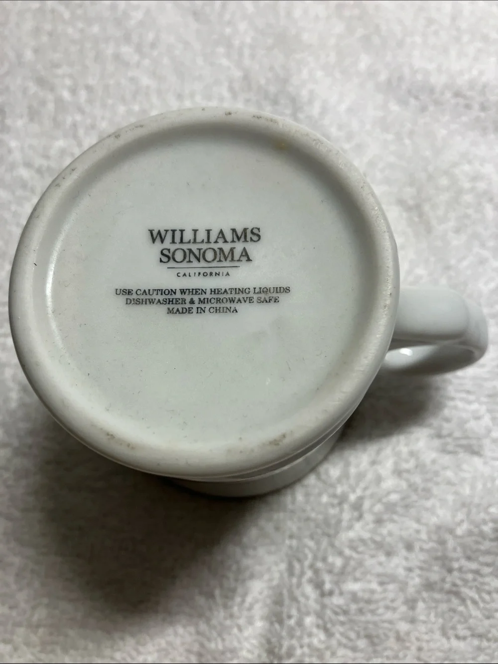 Monogram Gold L Porcelain Espresso Cup Williams Sonoma